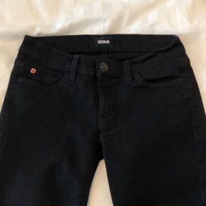 Hudson black skinny jeans